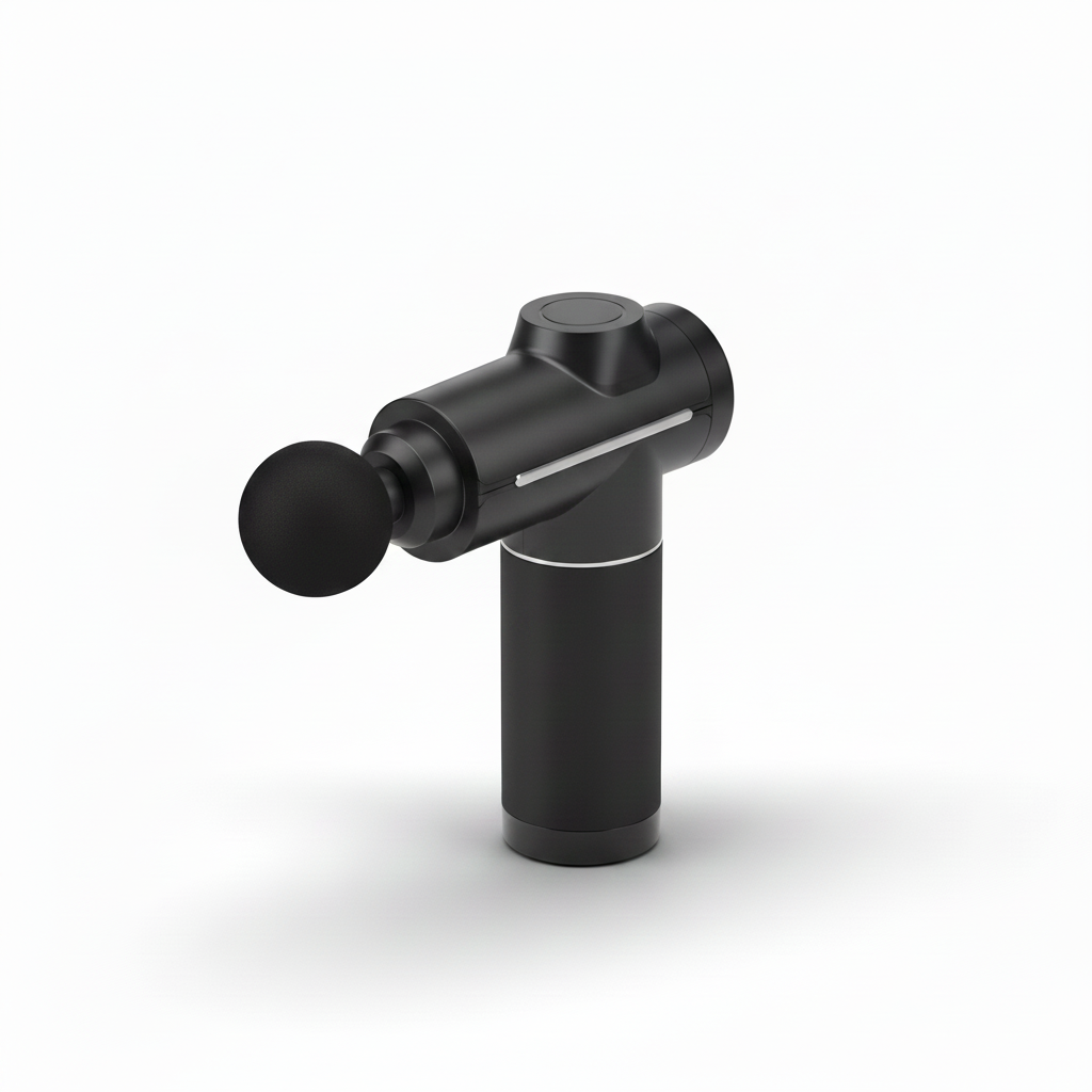 MoveMax Black Massage Gun 3D Corrected