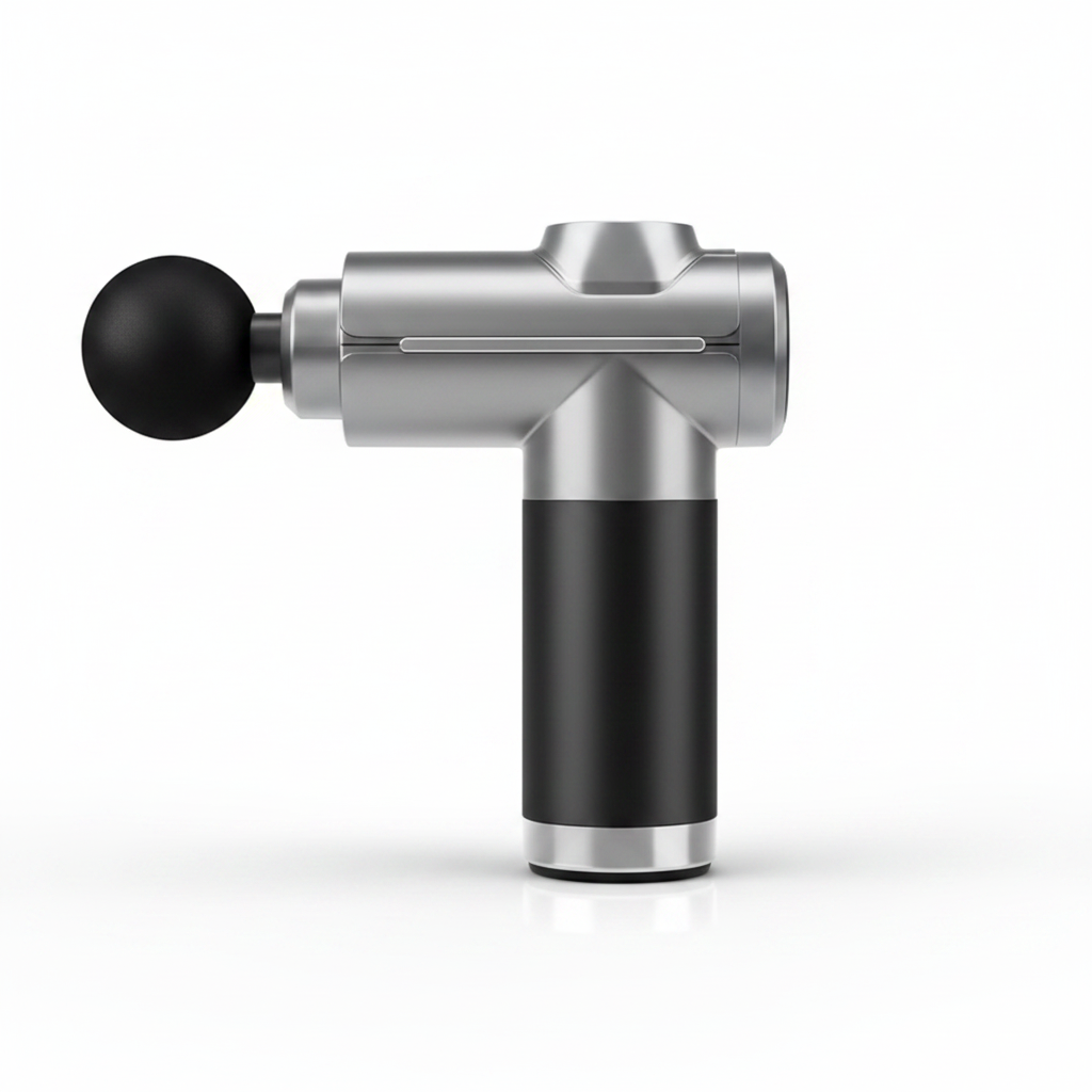 Silver Massage Gun — Front